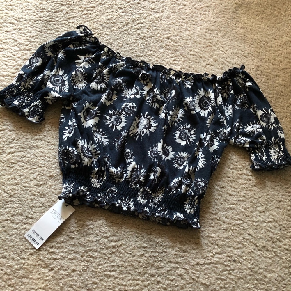Japan Royal Party floral print off the shoulder